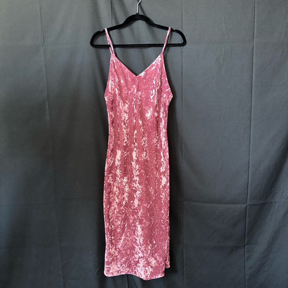 || Lucky Brand || Velvet Slip Dress